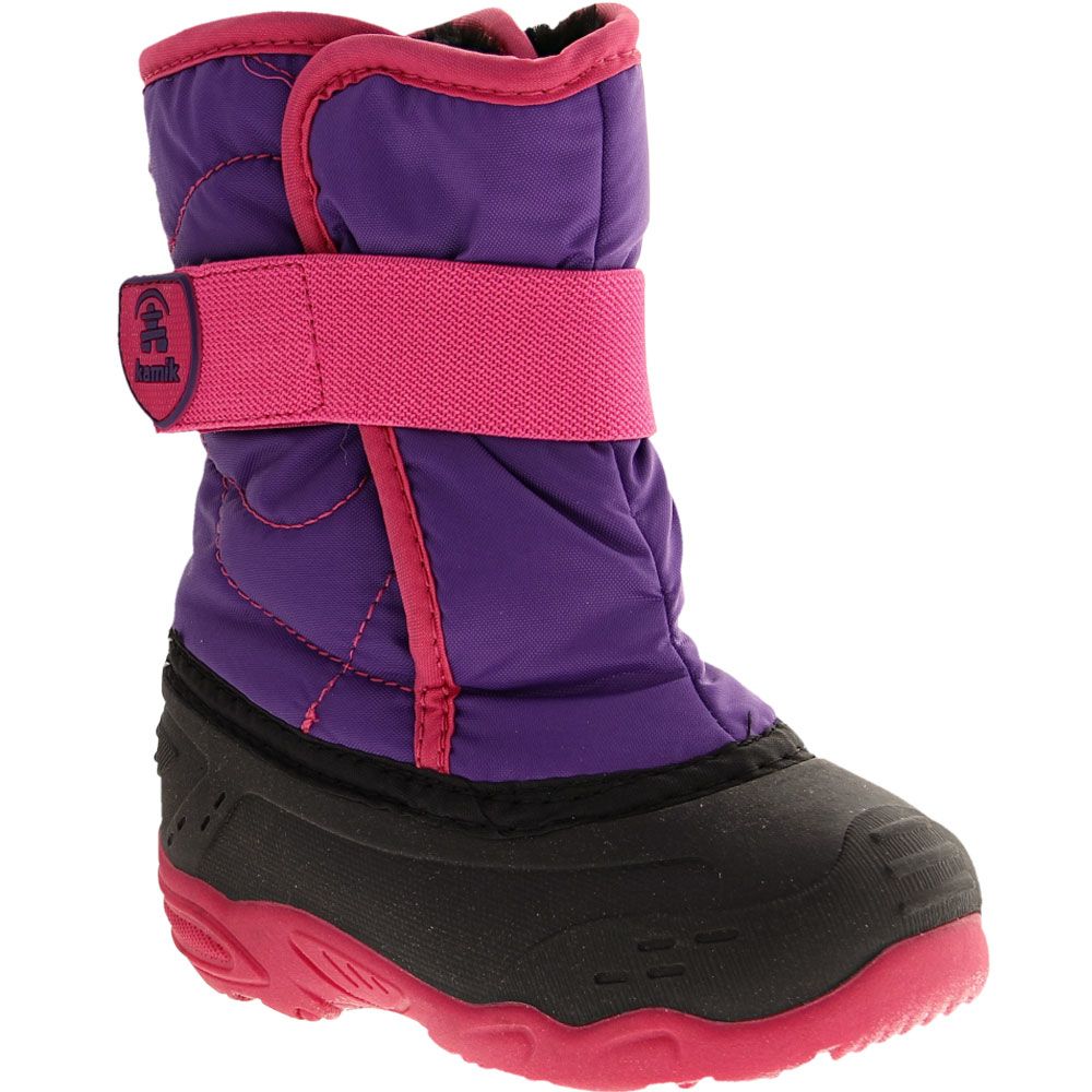 Kamik Snowbug 5 Toddler Winter Boots Purple Magenta