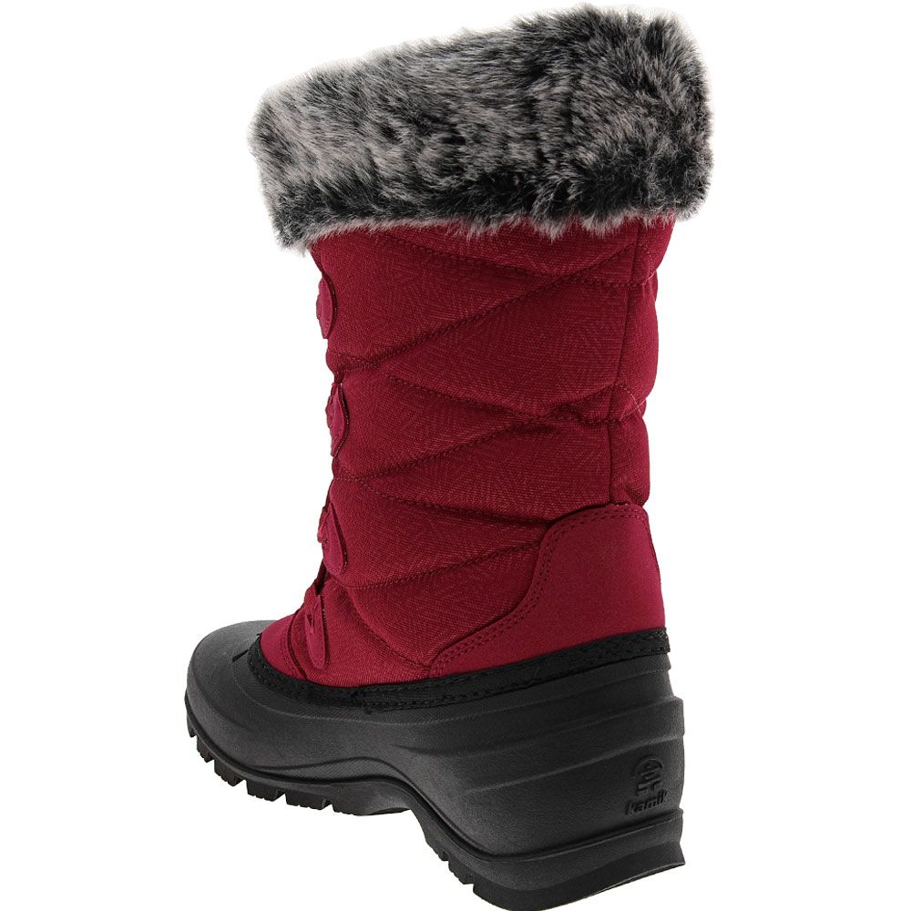 Kamik Momentum 3 Winter Boots - Womens Red Back View