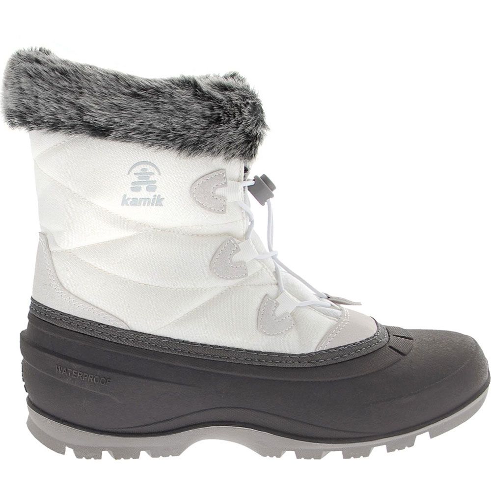 Kamik Momentum Lo 2 Winter Boots - Womens White Side View