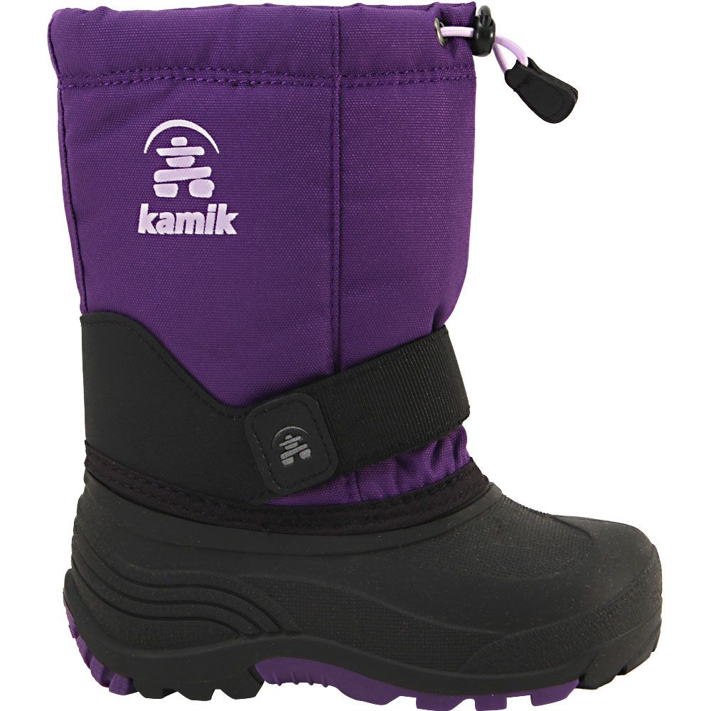 Kamik Rocket Jr Winter Boots - Boys | Girls Purple Side View