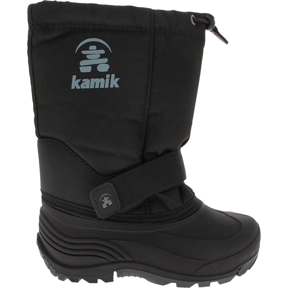 Kamik Rocket Youth Winter Boots Black Side View