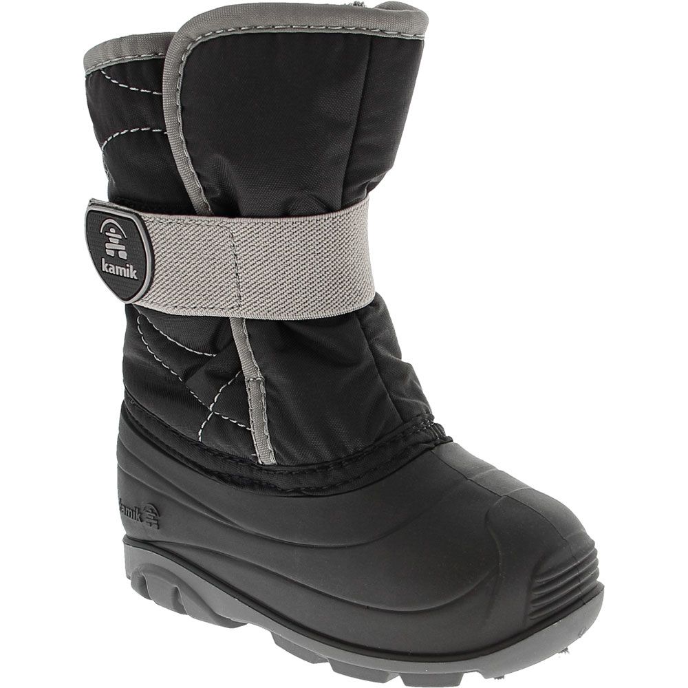Kamik Snow Bug 3 Winter Boots - Baby Toddler Black Black