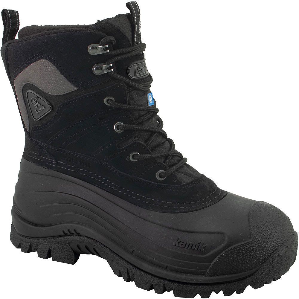Kamik Pedigree 2 Safety Toe Work Boots - Mens Black