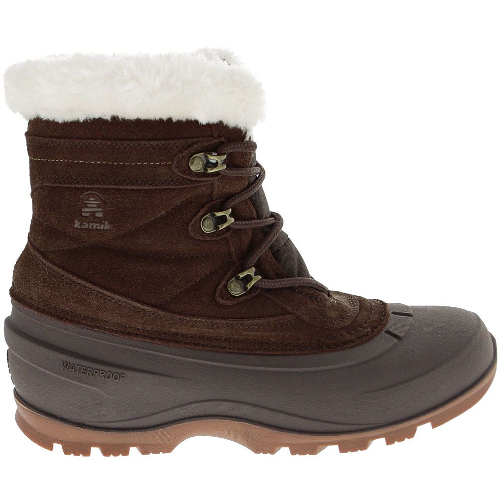 Kamik Snow Valley 5 Winter Boots - Womens Brown Side View