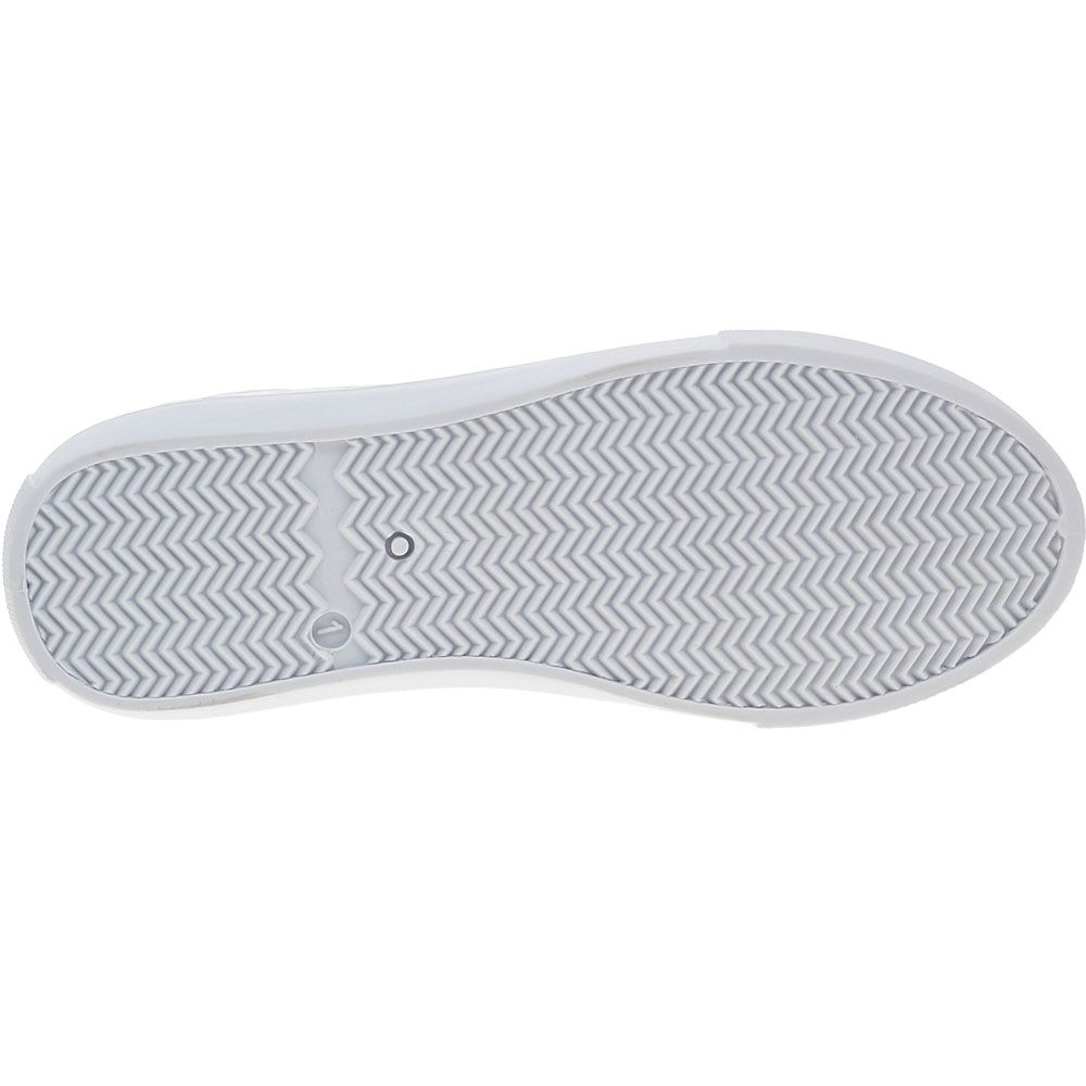 Kensie Hearts Lifestyle - Girls White Pink Hearts Sole View
