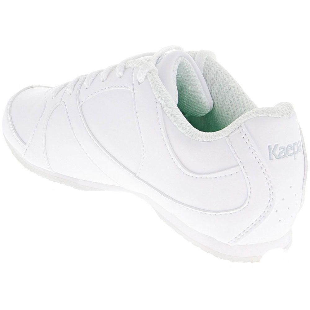 Kaepa Cheerful Kids Cheer Shoes White Back View