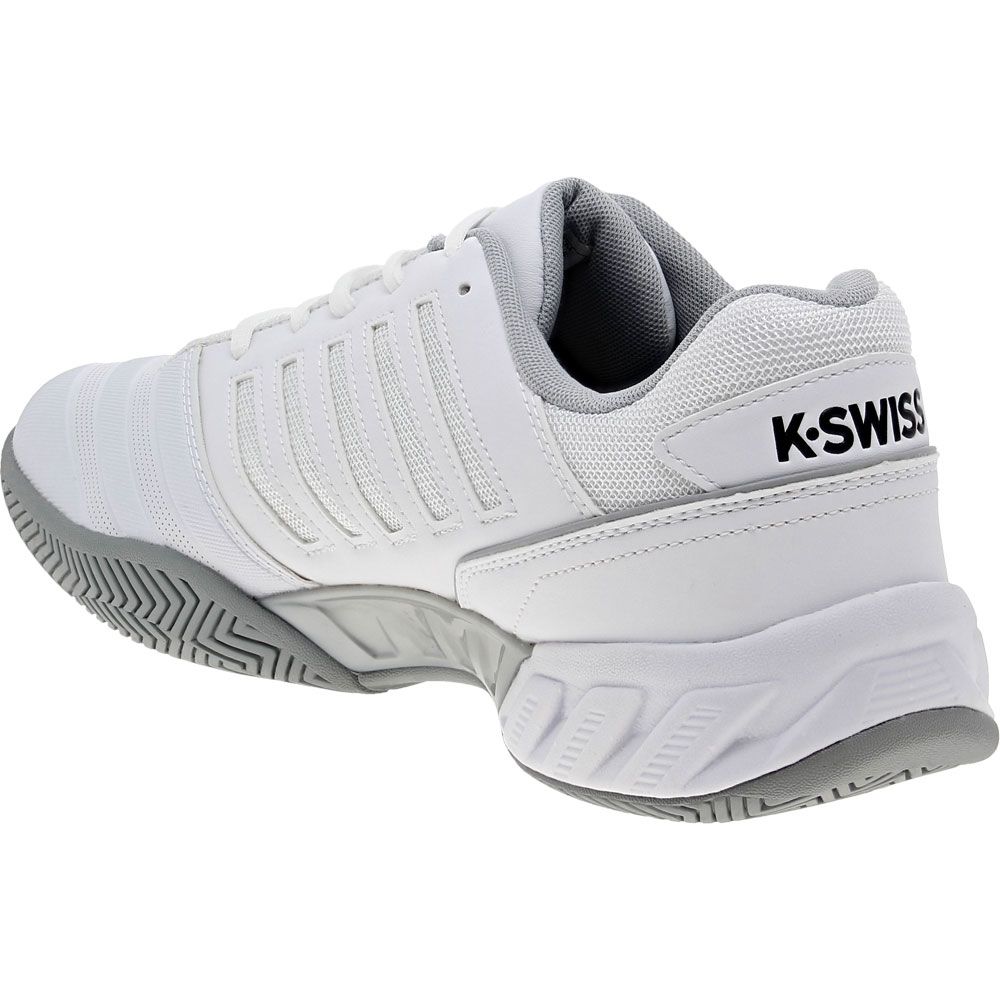 K Swiss Bigshot Light 4 Tennis Shoes - Mens White Back View