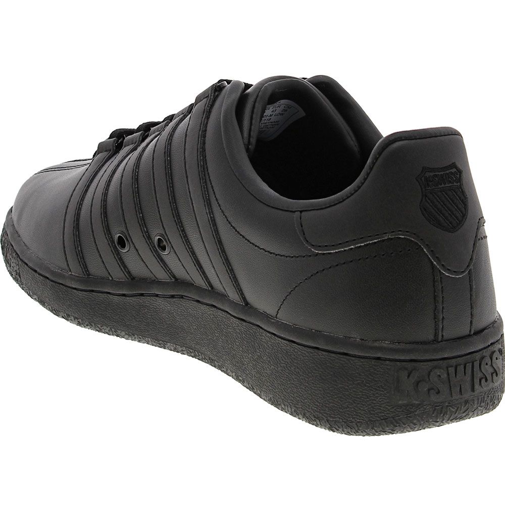 K Swiss Classic Vn 2 Lifestyle Shoes - Mens Black Back View