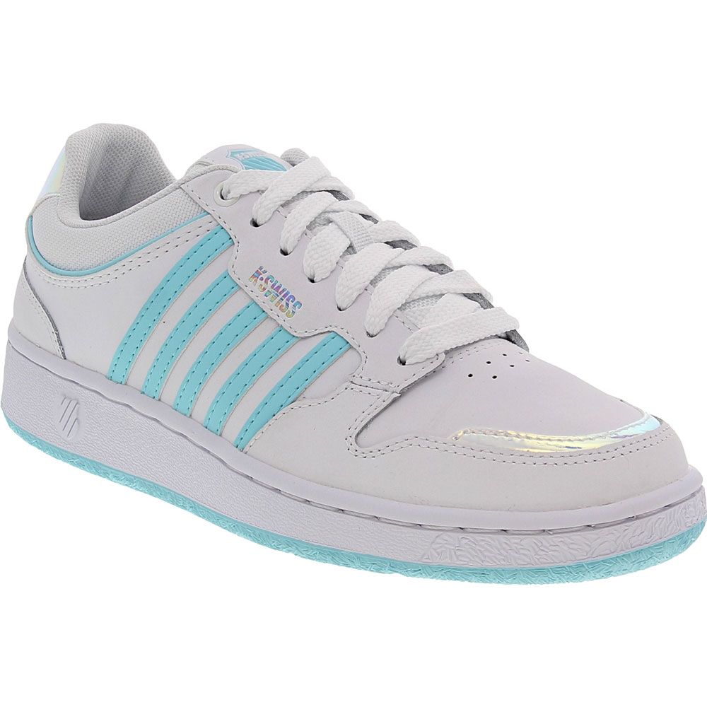 K Swiss City Court Lifestyle Shoes - Womens White Blue