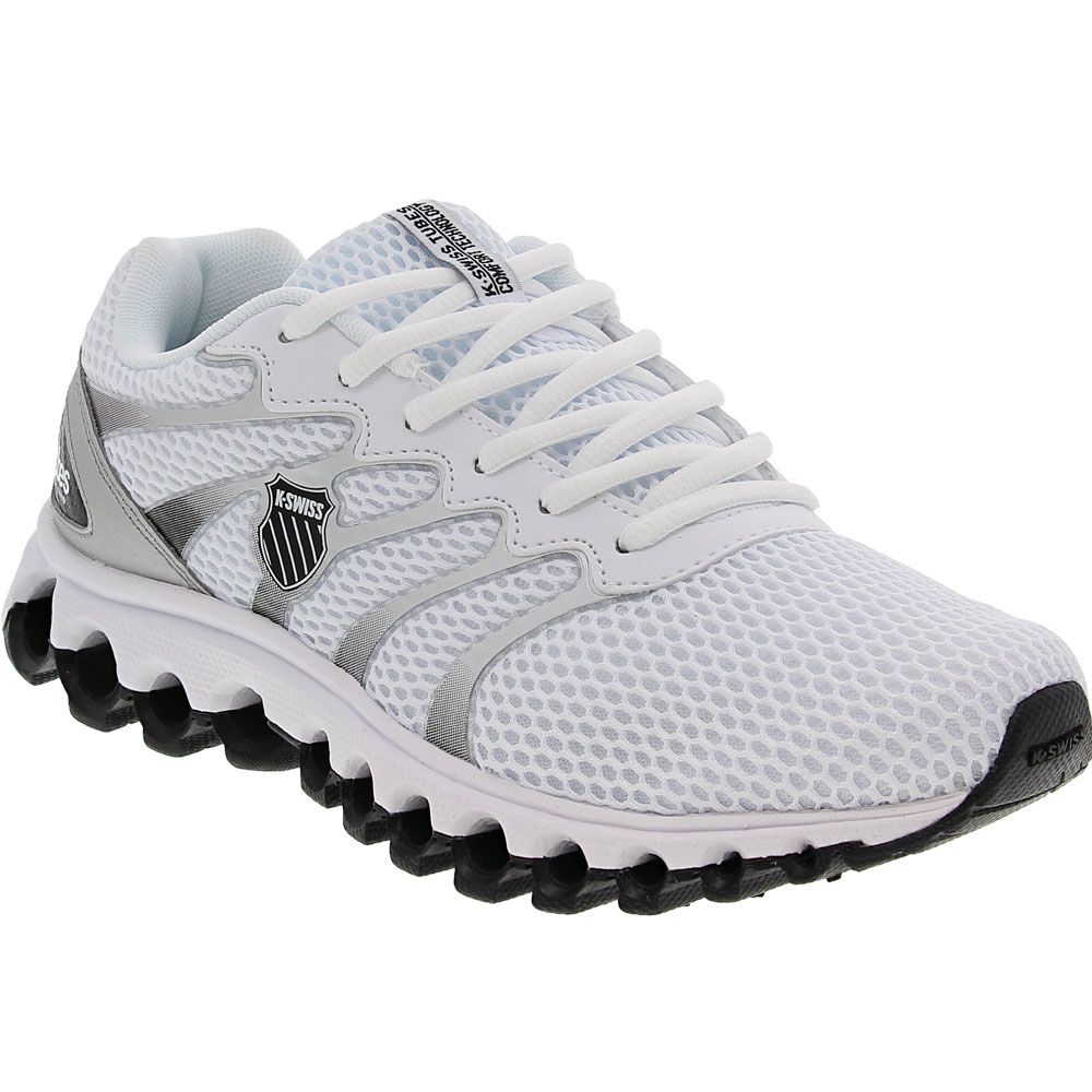 K Swiss Tubes Comfort 200 Running Shoes - Womens White Silver