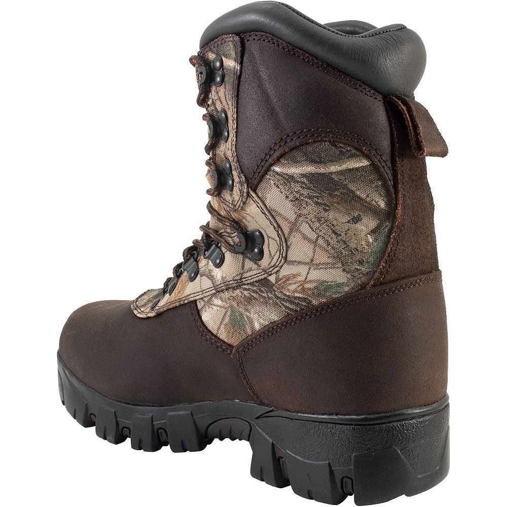 Lacrosse Game Country Winter Boots - Mens Camouflage Back View