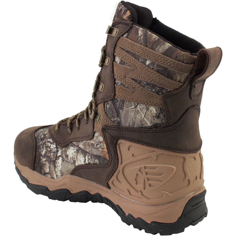 Lacrosse Windrose Winter Boots - Mens Camouflage Back View