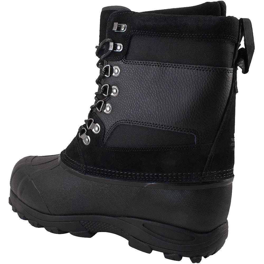 Lacrosse Outpost 2 Winter Boots - Mens Black Back View