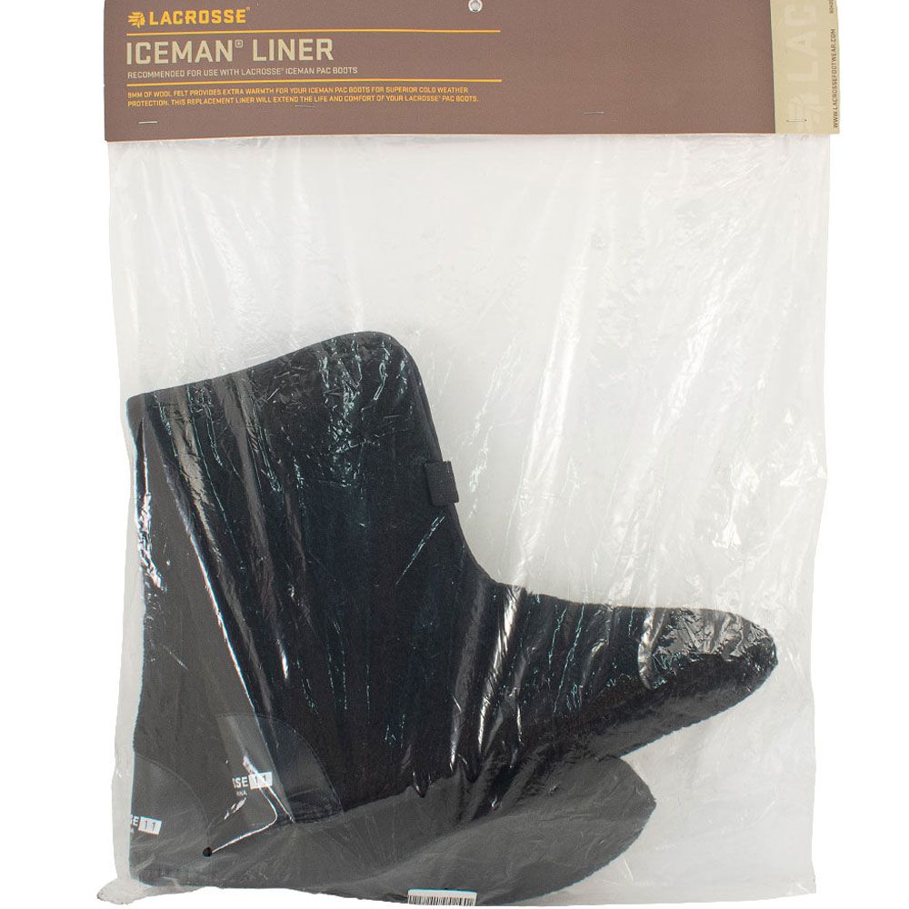 LaCrosse Iceman Boots Wool Felt Polypropylene Replacement Boot Liners