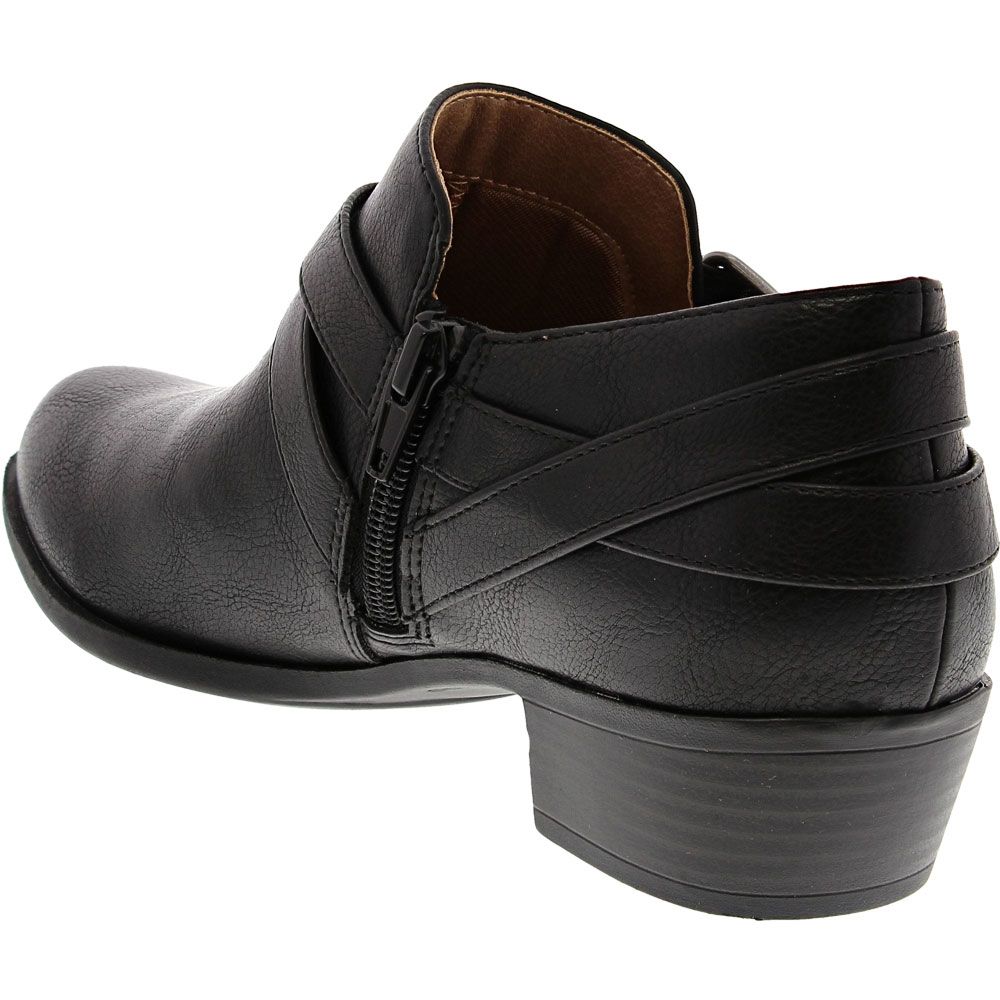 Life Stride Adley Shootie Boots Shoes - Womens Black Back View