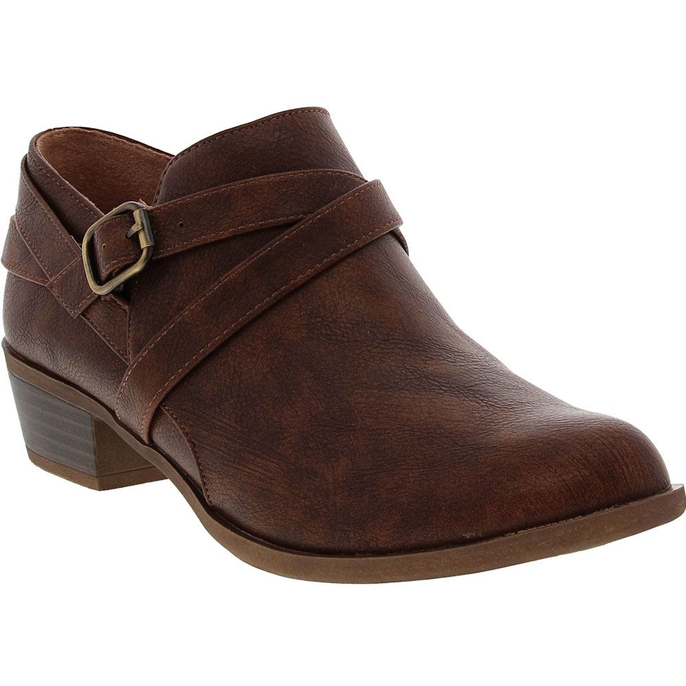 Life Stride Adley Shootie Boots Shoes - Womens Whiskey