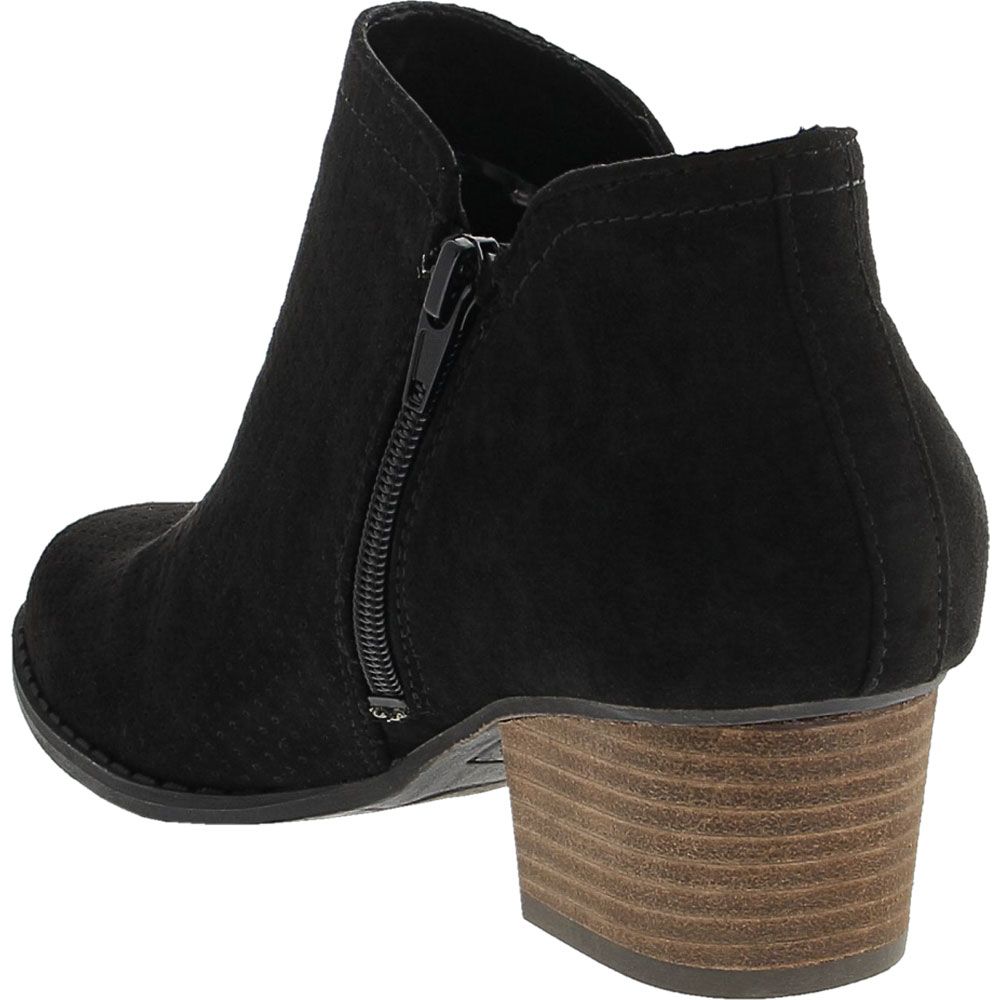 Life Stride Blake Bootie Womens Ankle Boots Black Back View