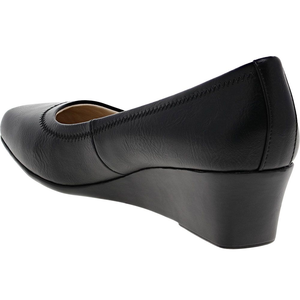 Life Stride Groovy Casual Dress Shoes - Womens Black Back View