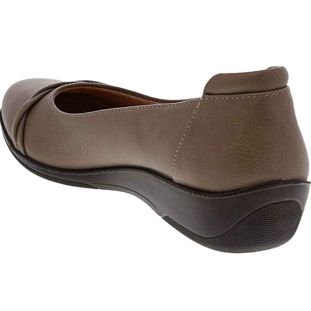 Life Stride Impact Casual Dress Shoes - Womens Taupe Back View
