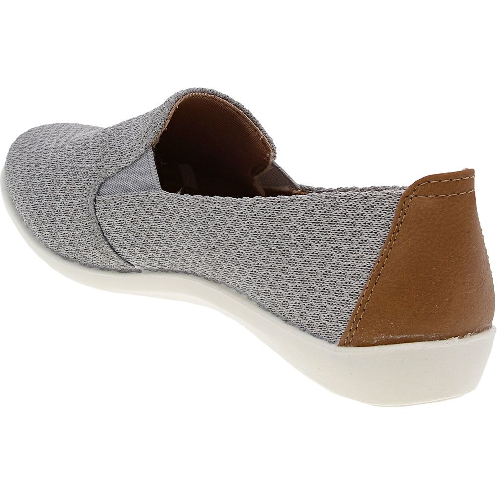 Life Stride Next Level Slip on Casual Shoes - Womens Grey Back View