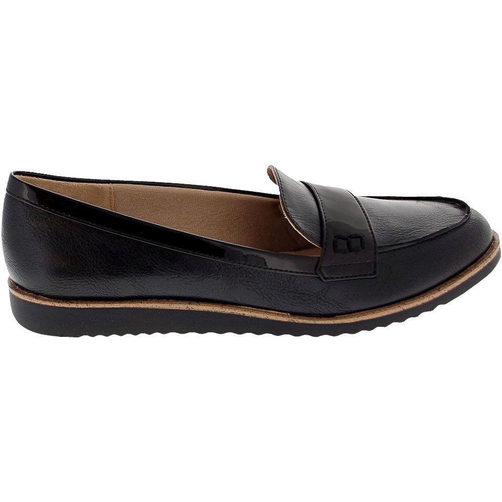 Life Stride Zee Casual Dress Shoes - Womens Black Side View