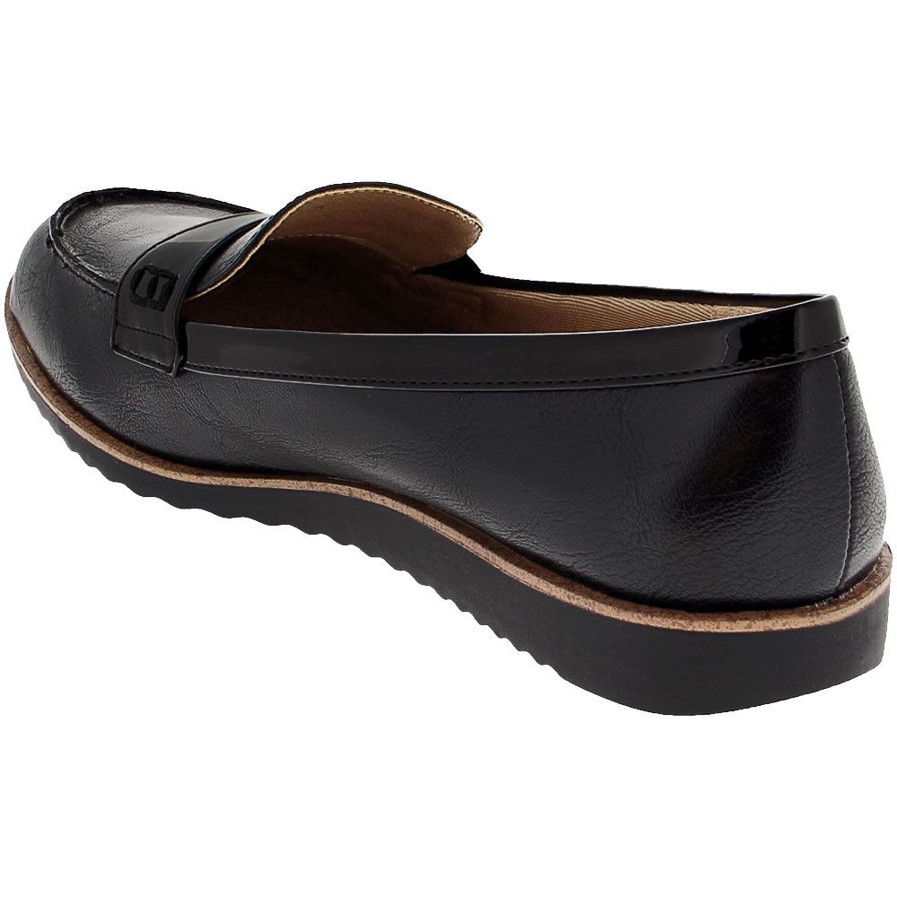 Life Stride Zee Casual Dress Shoes - Womens Black Back View
