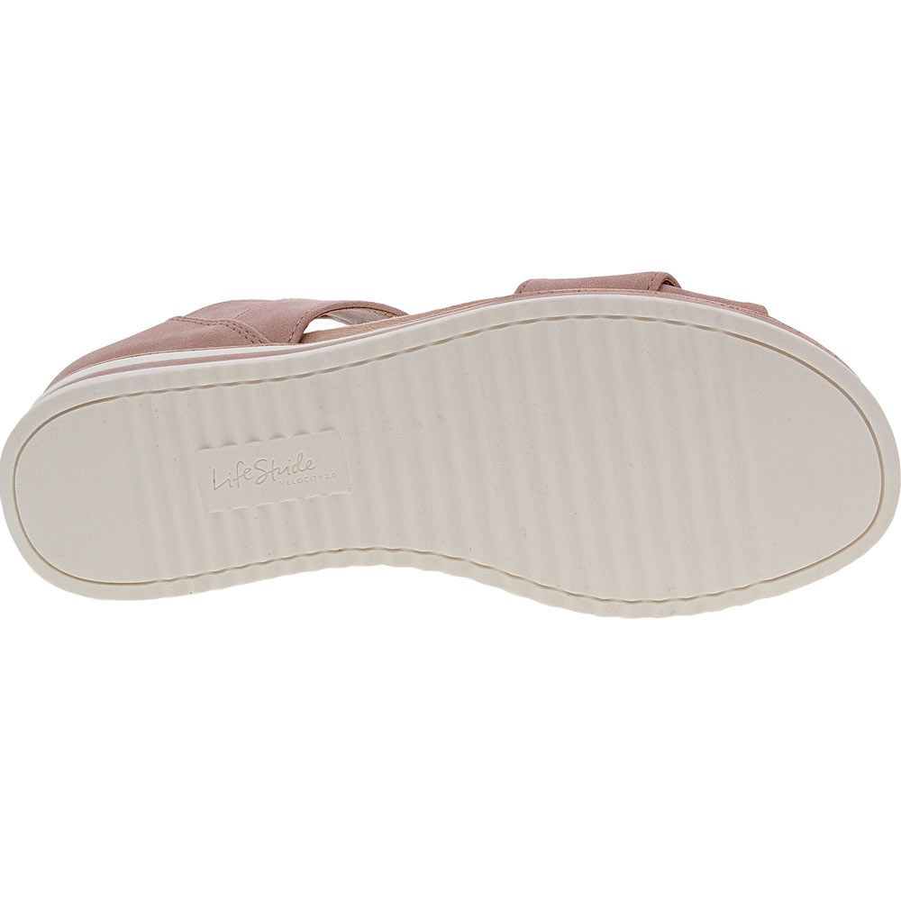 Life Stride Zoom Sandals - Womens Blush Sole View