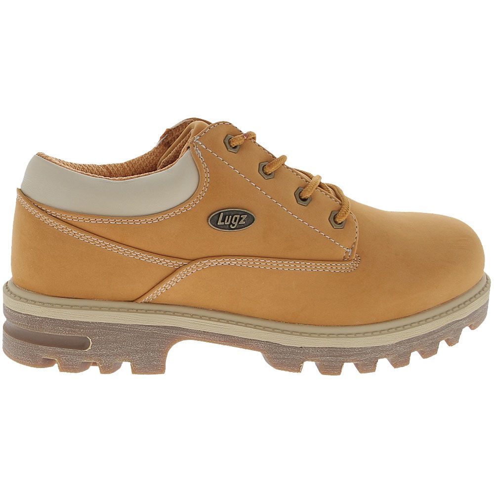 Lugz Empire Lo WaterResistant Lace Up Casual Shoes - Mens Golden Wheat Cream Gum Side View