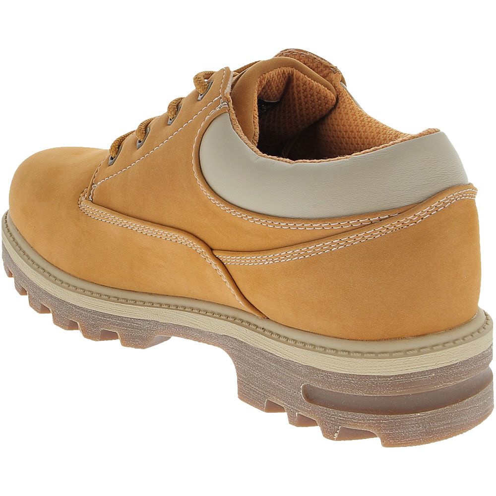 Lugz Empire Lo WaterResistant Lace Up Casual Shoes - Mens Golden Wheat Cream Gum Back View