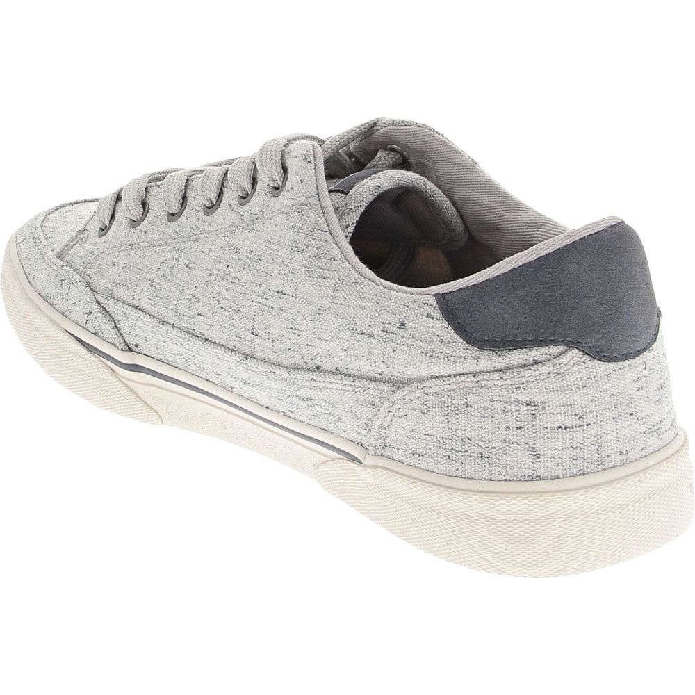 Lugz Stockwell Linen Life Style Shoes - Mens Charcoal Back View