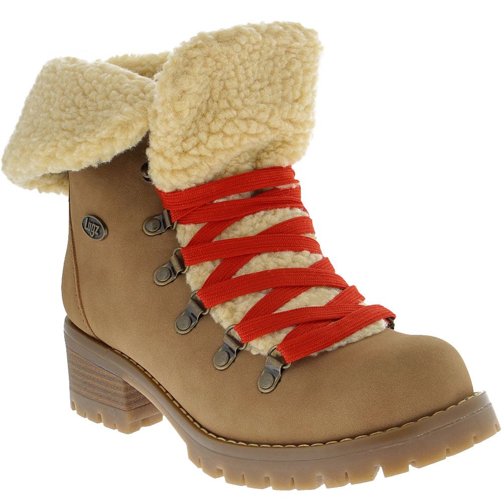 Lugz Adore Fur Casual Boots - Womens Roasted Cashew Natural Gum