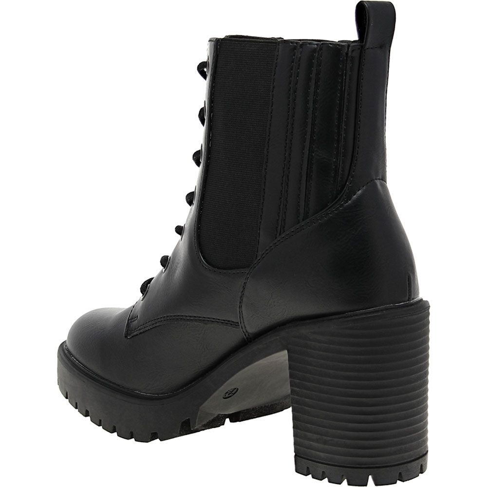Mia Daryl Casual Boots - Womens Black Back View