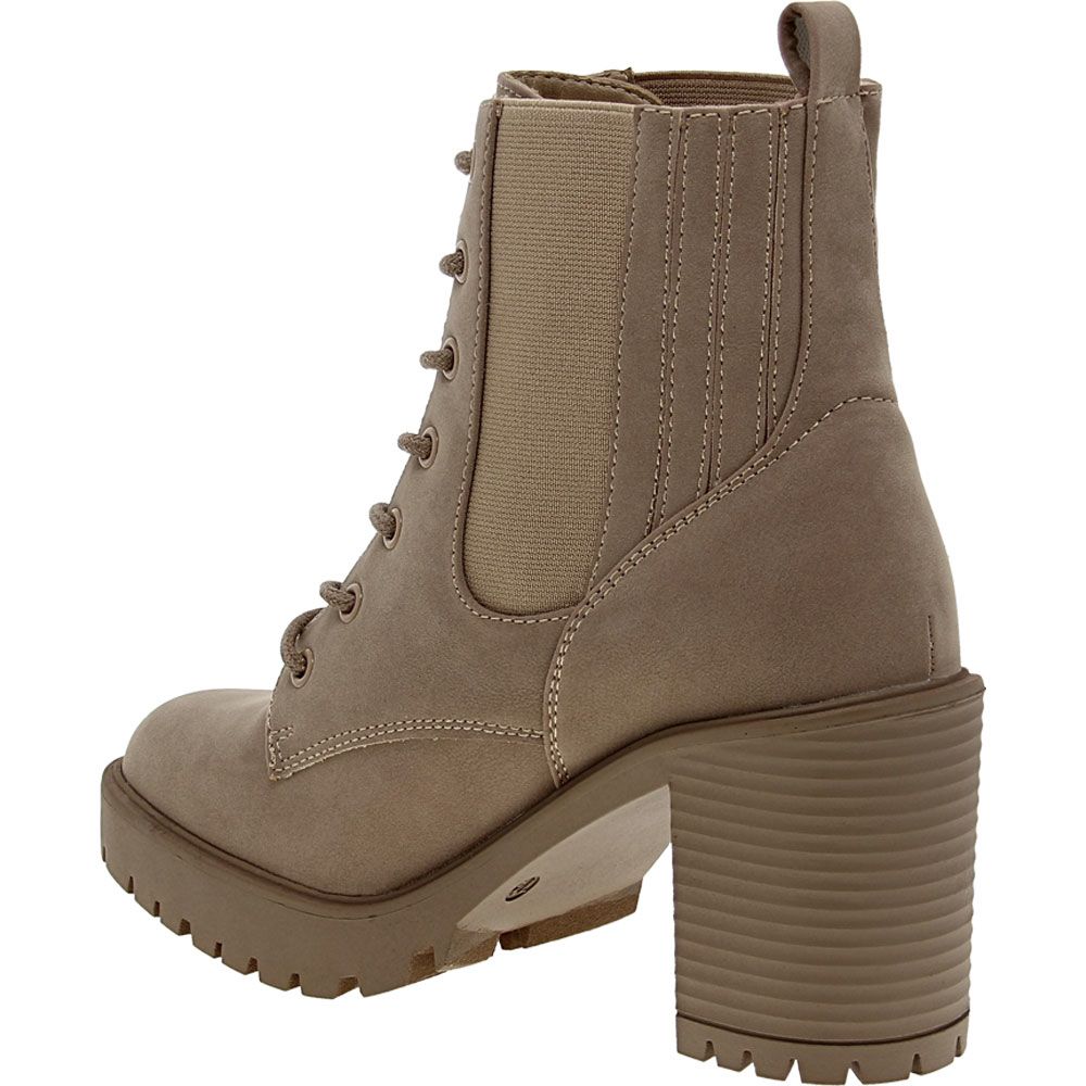 Mia Daryl Casual Boots - Womens Stone Back View