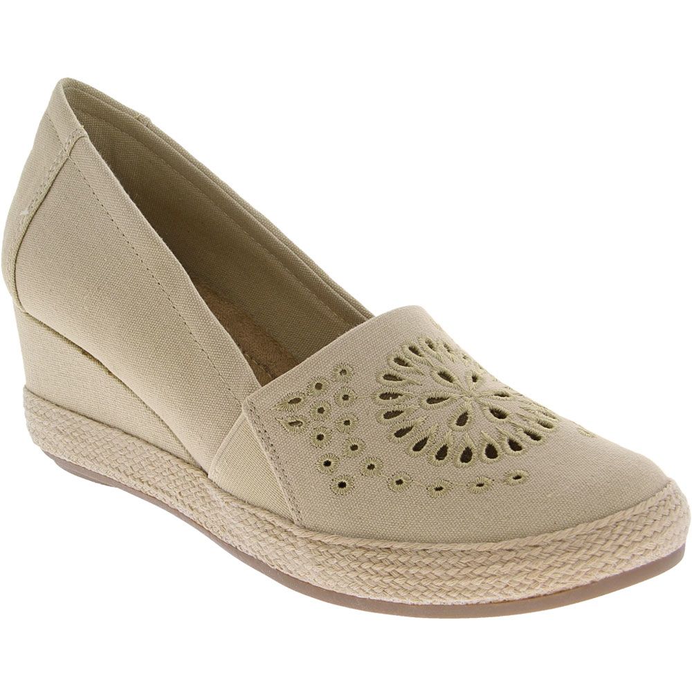 Mia Franki Slip on Casual Shoes - Womens Natural