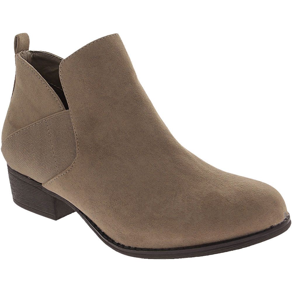 Mia Lourie Ankle Boots - Womens Taupe