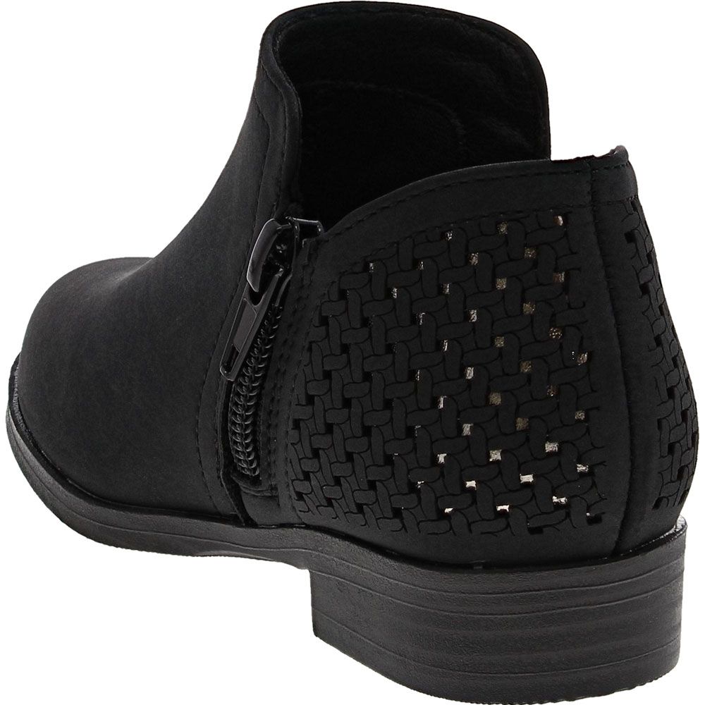 Mia Little Darlette Toddler Little Girls Ankle Boots Black Back View