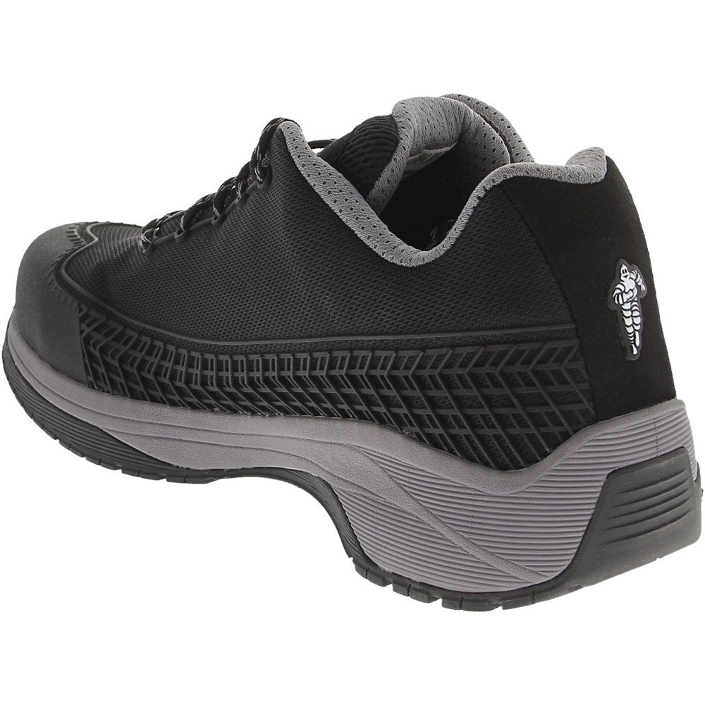 Michelin Latitude Tour Safety Toe Work Shoes - Mens Black Back View
