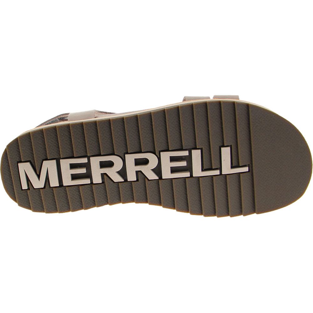 Merrell Juno Backstrap Sandals - Womens Tan Sole View