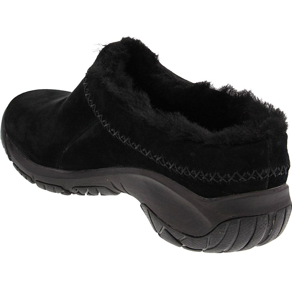 Merrell Encore Ice 4 Clogs Casual Shoes - Womens Black Back View