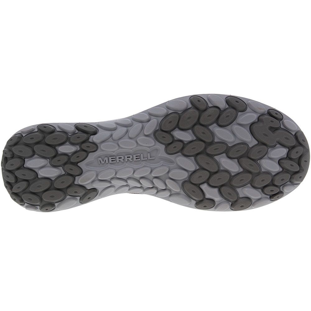 Merrell Cloud Knit Casual Walking Shoes - Mens Grey Sole View