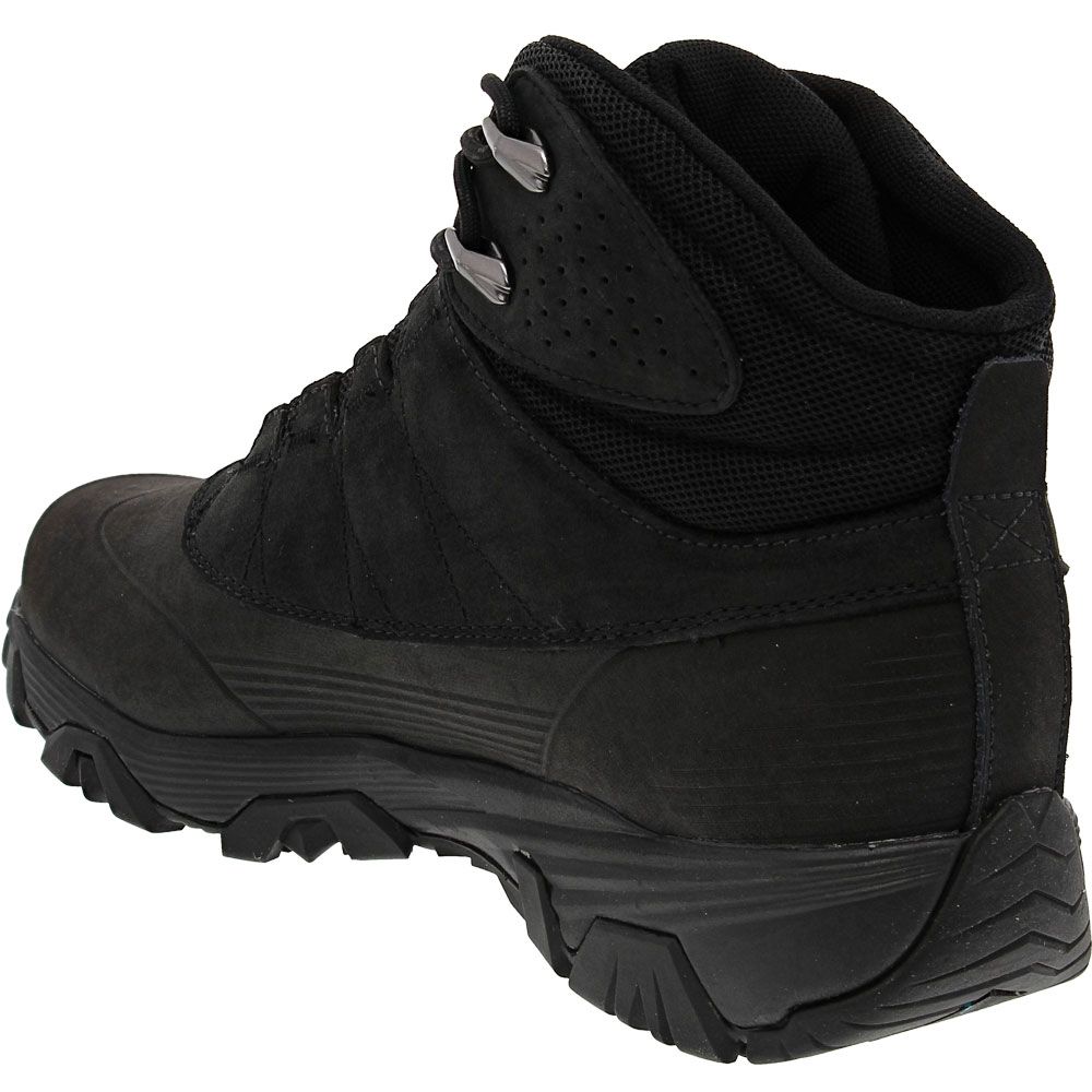 Merrell Coldpack Ice+mid Polar Winter Boots - Mens Black Back View