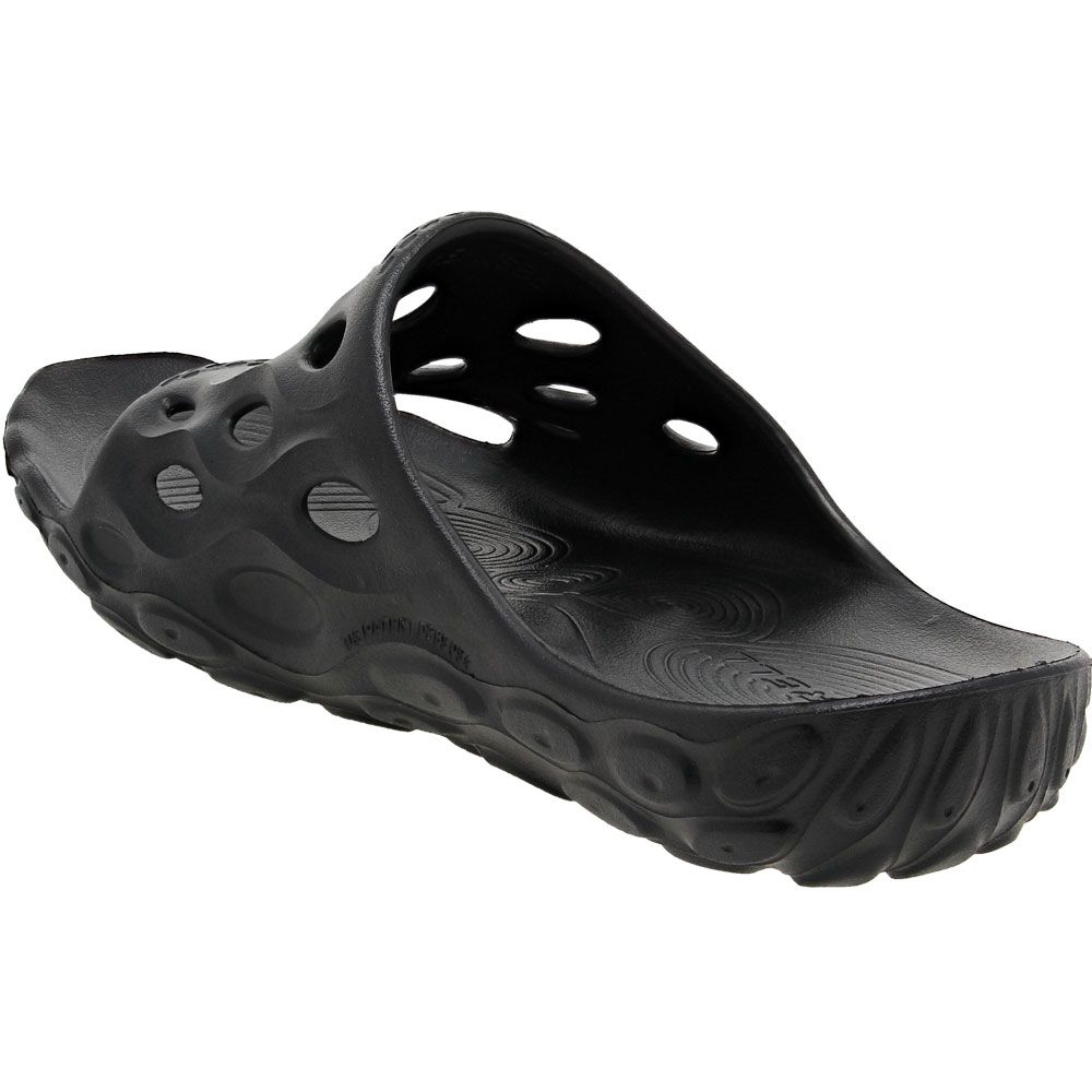 Merrell Hydro Slide Water Sandals - Womens Black Back View