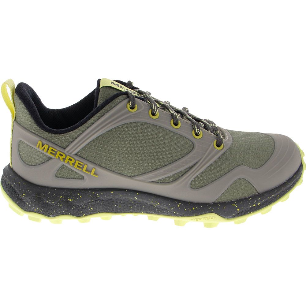 Merrell Altalight Hiking Shoes - Womens Green Side View
