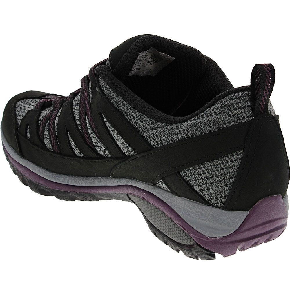 Merrell Siren Sport 3 Hiking Shoes - Womens Black Blackberry Back View
