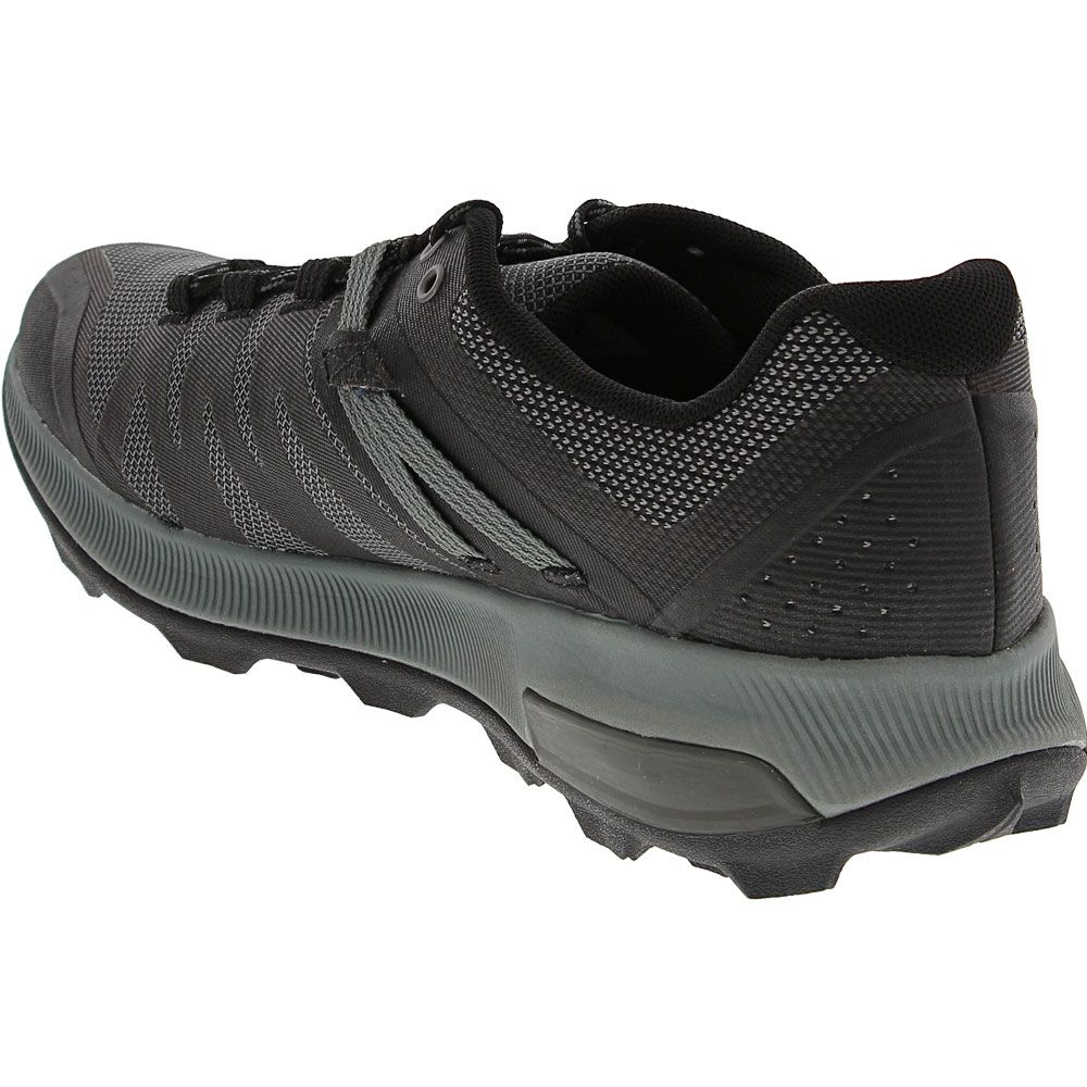 Merrell Zion Fst Hiking Shoes - Mens Black Back View