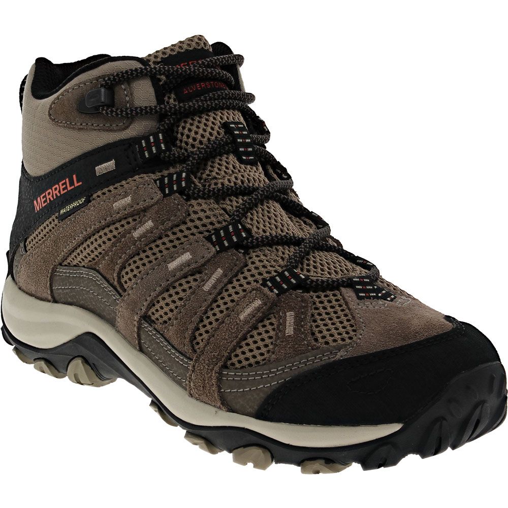 Merrell Alverstone 2 Mid WP Hiking Boots - Mens Boulder Brindle