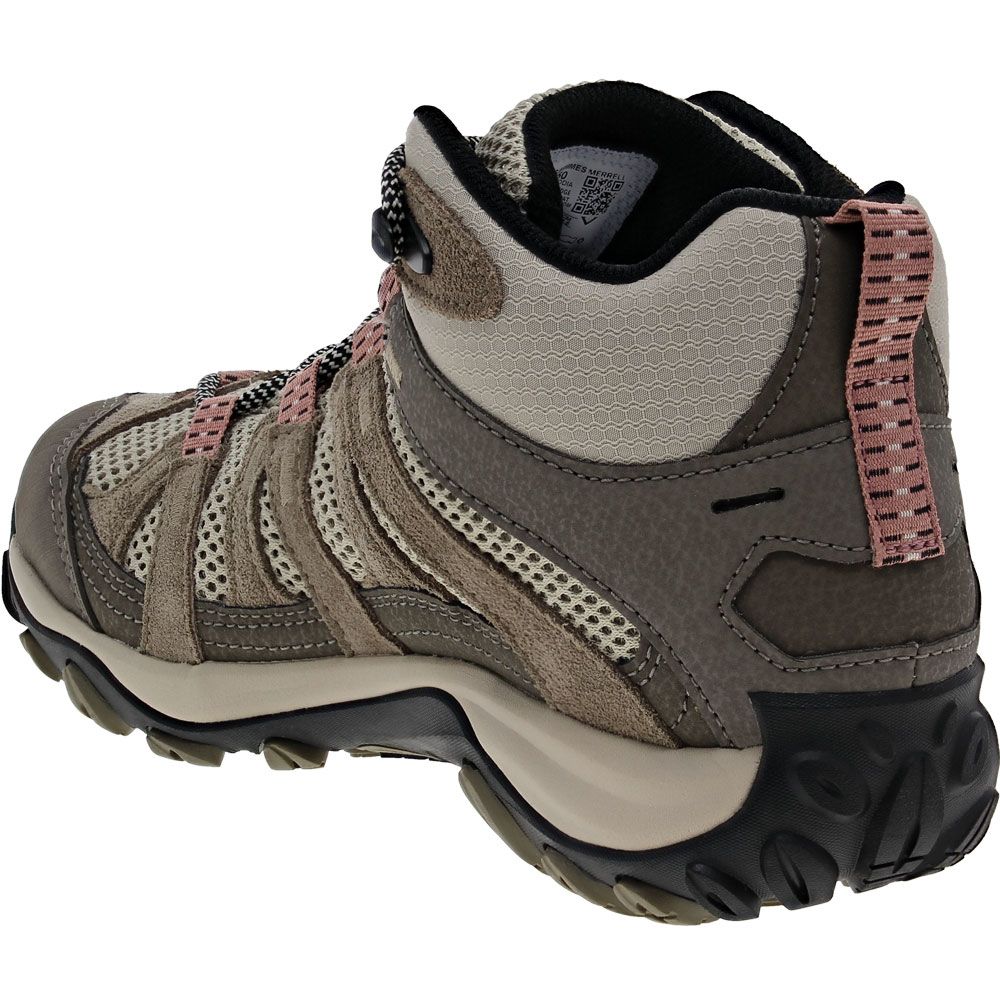 Merrell Alverstone 2 Mid Wp Hiking Boots - Womens Aluminum Back View