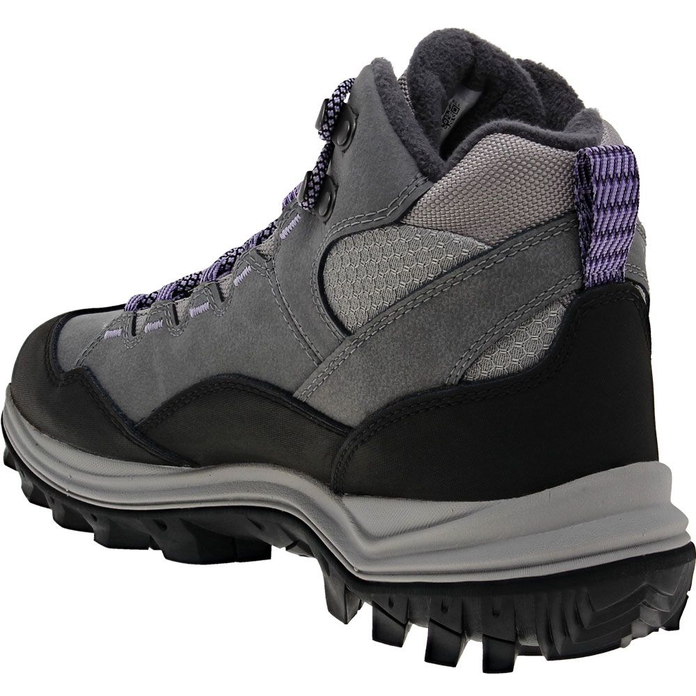 Merrell Thermo Chill Mid Wp Winter Boots - Womens Grey Back View