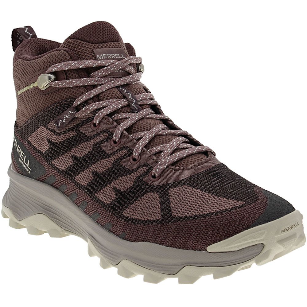 Merrell Speed Eco Mid Wp Hiking Boots - Womens Antler