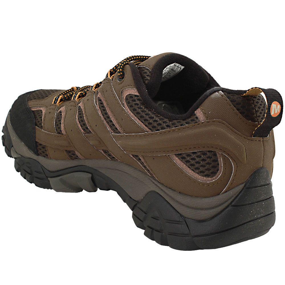 Merrell Moab 2 Low Gtx Hiking Shoes - Mens Earth Back View